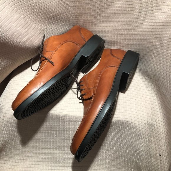 Johnston & Murphy lace up leather derby shoes, leather lining, 9.5 main image 10